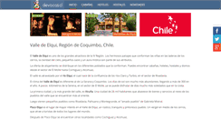 Desktop Screenshot of elqui-chile.com