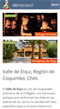 Mobile Screenshot of elqui-chile.com