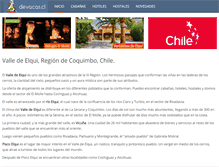 Tablet Screenshot of elqui-chile.com